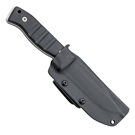 Nieto Outdoormesser Semper Fi.4 schwarz/silber inkl. Kydexscheide Bild 1