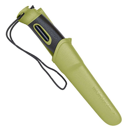 Morakniv Grtelmesser Companion Spark grn inkl. Kunststoffscheide & Feuerstahl Bild 2