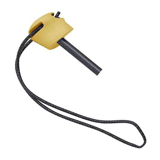 Morakniv Grtelmesser Companion Spark gelb inkl. Kunststoffscheide & Feuerstahl Bild 4