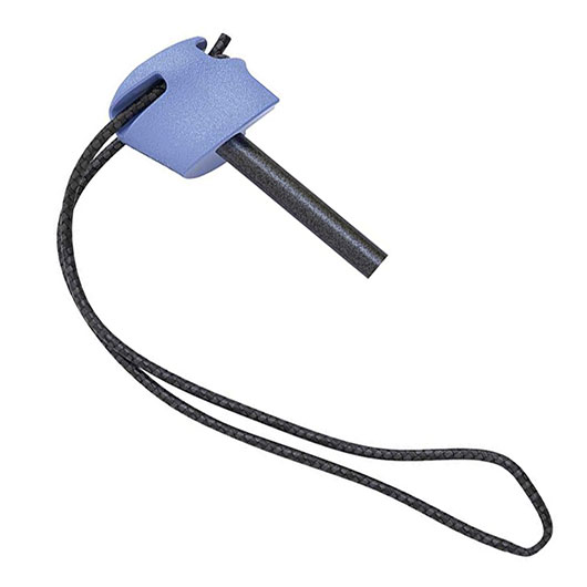 Morakniv Outdoormesser Companion Spark blau inkl. Kunststoffscheide & Feuerstahl Bild 4
