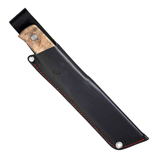 Marttiini Outdoormesser Tundra GR braun/silber inkl. Lederscheide Bild 1