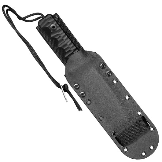 Pohl Force Grtelmesser Quebec Two BK schwarz inkl. Kydexscheide Bild 4