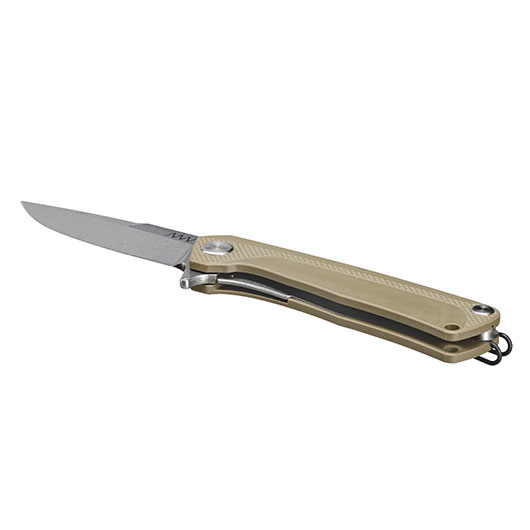 ANV Knives Einhandmesser Z100 BB G10 Sleipner Stahl oliv/stonewash inkl. Grtelclip Bild 2