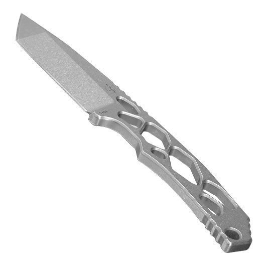 Bker Plus Messer Superlight Tanto silber inkl. Kydexscheide Bild 2