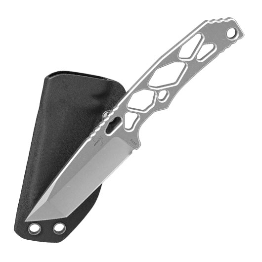 Bker Plus Messer Superlight Tanto silber inkl. Kydexscheide Bild 3