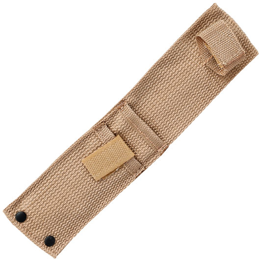 Outdoormesser Intrepid grau/coyote inkl. Nylonscheide Bild 5