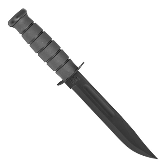 KA-BAR Grtelmesser USMC schwarz inkl. Lederscheide Bild 1
