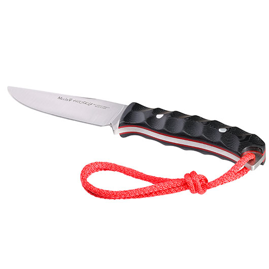 Muela Outdoormesser Husky Micarta grau inkl. Lederscheide Bild 2