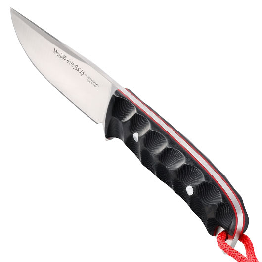 Muela Outdoormesser Husky Micarta grau inkl. Lederscheide Bild 6