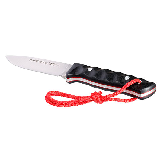 Muela Outdoormesser Kodiak Canvas Micarta schwarz inkl. Lederscheide Bild 2