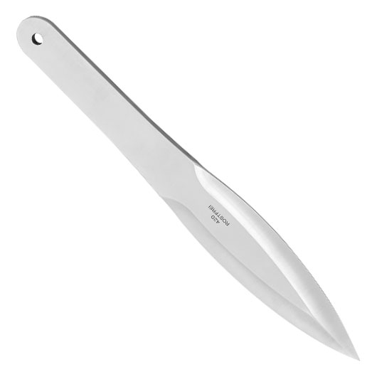 Muela Wurfmesser Throw Pro silber inkl. Lederscheide Bild 1