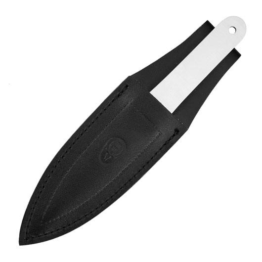 Muela Wurfmesser Throw Pro silber inkl. Lederscheide Bild 4