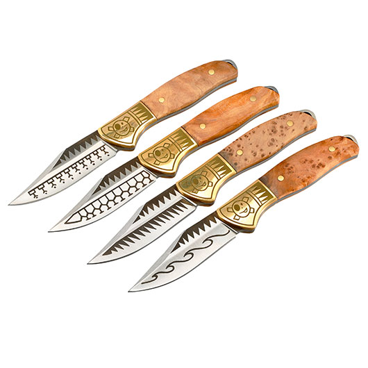 Homeys Messerset Corsican Shepherds Steakknives 4-teilig Bild 1