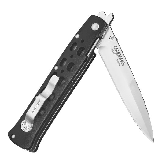 Cold Steel Einhandmesser Ti-Lite 4 Zoll schwarz inkl. Grtelclip Bild 3
