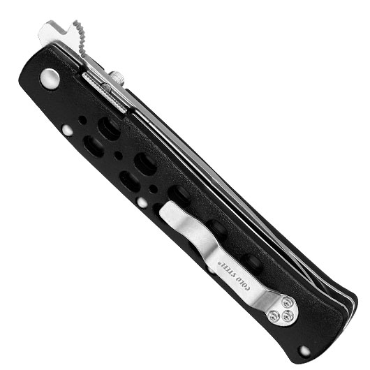 Cold Steel Einhandmesser Ti-Lite 4 Zoll schwarz inkl. Grtelclip Bild 5
