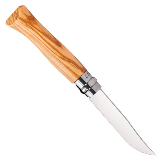Opinel Taschenmesser Geschenkset No 08 Olivenholz inkl. Etui und Holzbox Bild 2