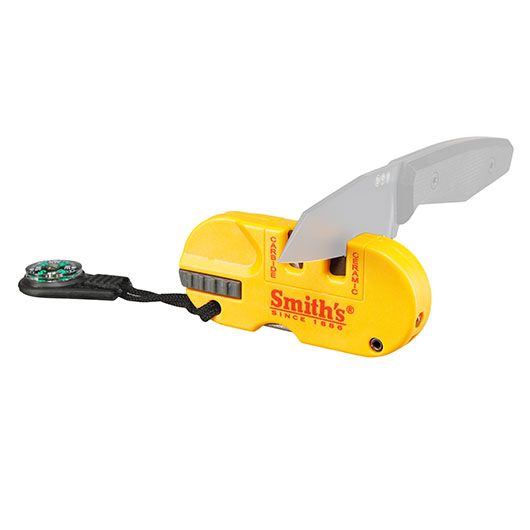 Smith`s Messerschrfer Pocket Pal X2 orange Messerschrfer, Feuerstarter, LED-Lampe und Kompass in einem