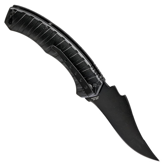 CJH Taschenmesser Drache schwarz/gold inkl. Grtelclip Bild 1