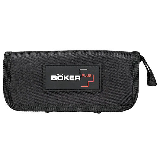 Bker Plus Einhandmesser Cheus VG-10 Stahl schwarz/silber inkl. Grtelclip und Nylonetui Bild 5