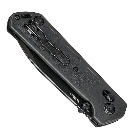 Bker Plus Einhandmesser Kihon DC 2.0 All Black D2 Stahl schwarz inkl. Grtelclip Bild 5