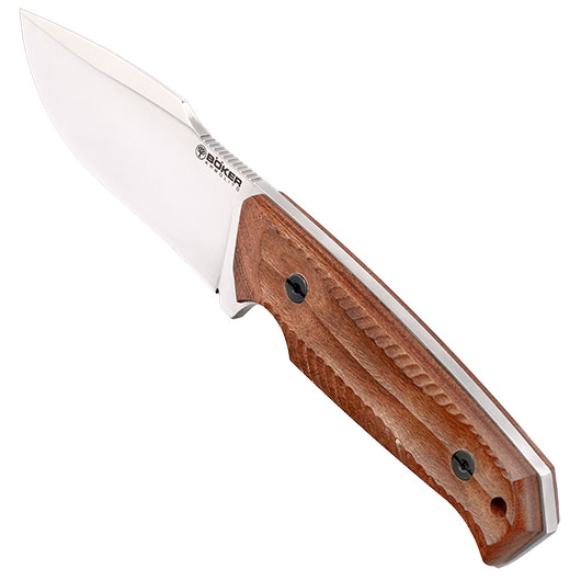 Bker Grtelmesser Arbolito Bison Guayacan 2.0 ACX 390 Stahl Ebenholz inkl. Lederscheide Bild 6