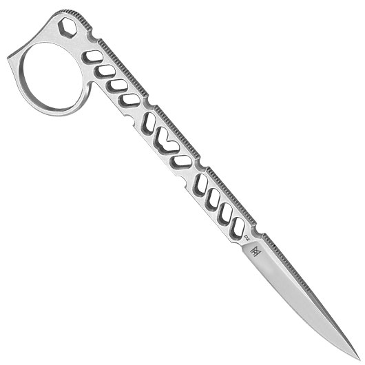 Bker Plus Neck Knife Sigurd 42 silber inkl. Kydexscheide und Grtelclip Bild 1