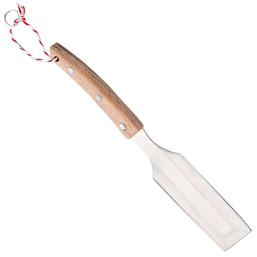 Homeys Pastetenmesser Buchenholz braun inkl. Fangriemen Bild 1