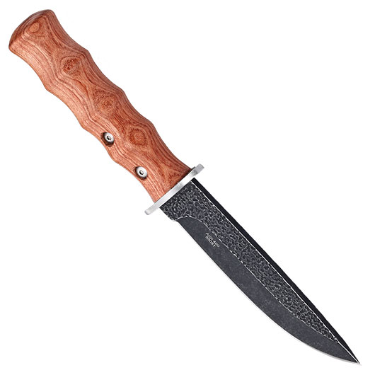 Herbertz Grtelmesser Cocobolo Black Stonewash inkl. Lederscheide Bild 1
