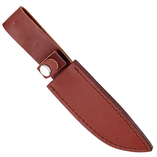 Herbertz Grtelmesser Cocobolo Black Stonewash inkl. Lederscheide Bild 5