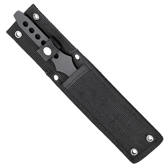 Herbertz Wurfmesser 26cm schwarz/silber inkl. Nylonscheide Bild 4