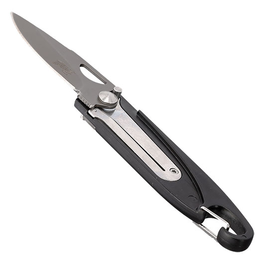 Herbertz Einhandmesser mit Rescue Tool schwarz inkl. Karabiner Bild 2