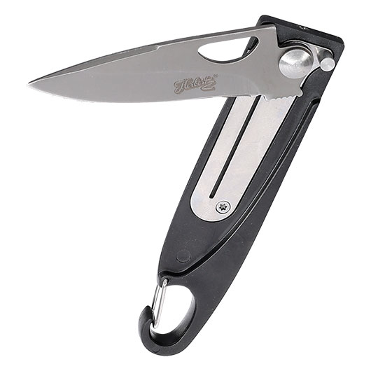 Herbertz Einhandmesser mit Rescue Tool schwarz inkl. Karabiner Bild 3