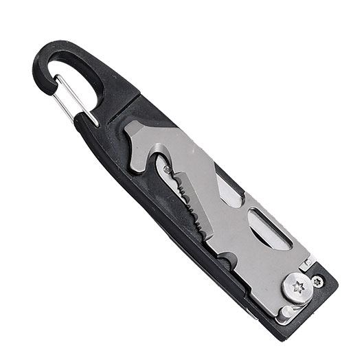 Herbertz Einhandmesser mit Rescue Tool schwarz inkl. Karabiner Bild 6