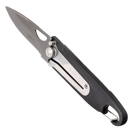 Herbertz Einhandmesser mit Rescue Tool schwarz inkl. Karabiner Bild 7