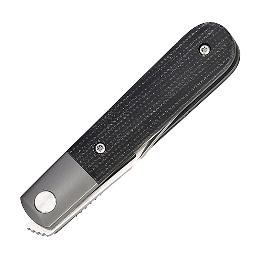 Bker Plus Einhandmesser Modern Barlow Nitro-V Stahl schwarzgrau inkl. Grtelclip Bild 4