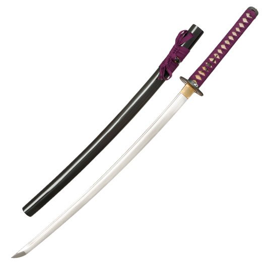 Haller Katana purple Damastklinge inkl. Schutzhlle