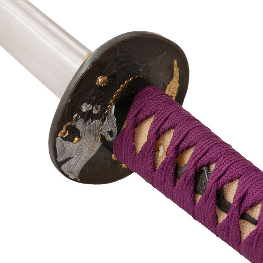 Haller Katana purple Damastklinge inkl. Schutzhlle Bild 5