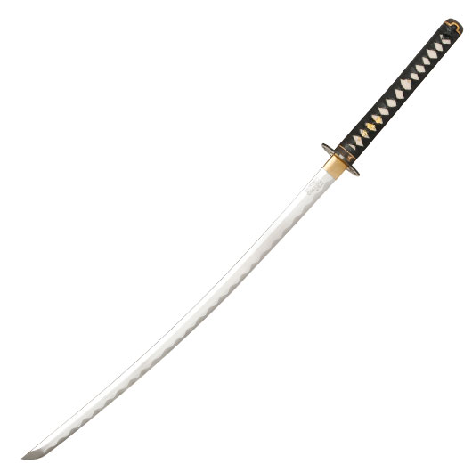 John Lee Katana Bride schwarz/wei inkl. Schwertkoffer, Schutzhlle, Holzstnder & Pflegeset Bild 1