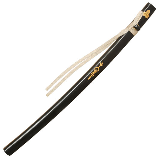 John Lee Katana Bride schwarz/wei inkl. Schwertkoffer, Schutzhlle, Holzstnder & Pflegeset Bild 6