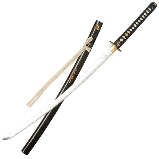 Katana Practical Bride schwarz inkl. Schwertstnder Bild 10