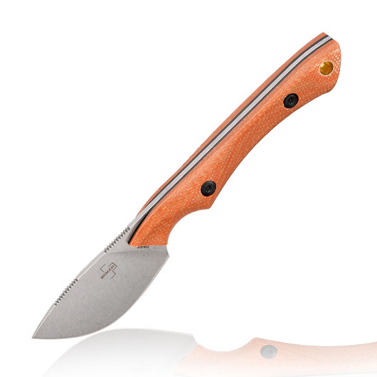 Bker Plus Messer M.U.K. stonewash inkl. Kydexscheide