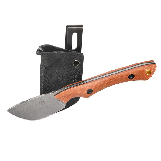 Bker Plus Messer M.U.K. stonewash inkl. Kydexscheide Bild 3
