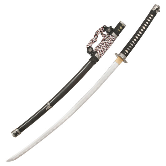 John Lee Katana Kamakura Tachi schwarz inkl. Schwertkoffer & Schutzhlle