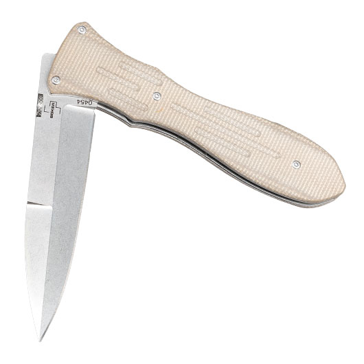 Bker Plus Einhandmesser Atropos hellbraun inkl. Grtelclip & Etui Bild 3