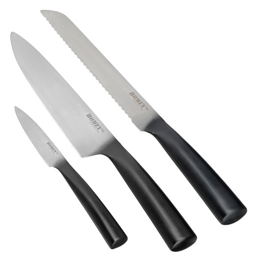 Homeys Geschenkset Grilla Barbecue inkl. 3 Messer, Schrze, Grillmatte & Aufbewahrungsdose Bild 3