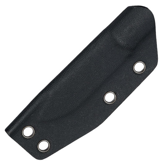 Bker Neck Knife BFF Packlite Richlite silber/schwarz inkl. Kydexscheide, Kugelkette & Etui Bild 6