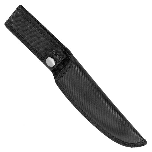 Black Ice Outdoormesser BIG silber/schwarz inkl. Nylonscheide Bild 5