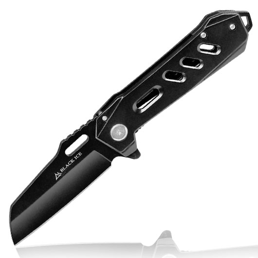 Black Ice Einhandmesser Star Sheep schwarz inkl. Grtelclip