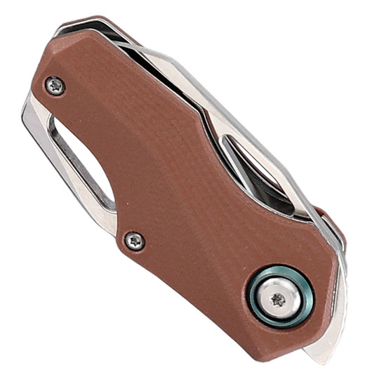 Enforcer Einhandmesser Chico silber/braun inkl. Grtelclip Bild 4