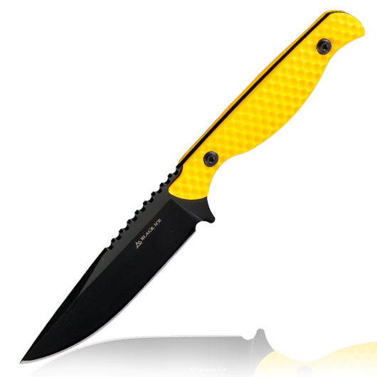 Black Ice Grtelmesser Hornet schwarz/gelb inkl. Kydexscheide